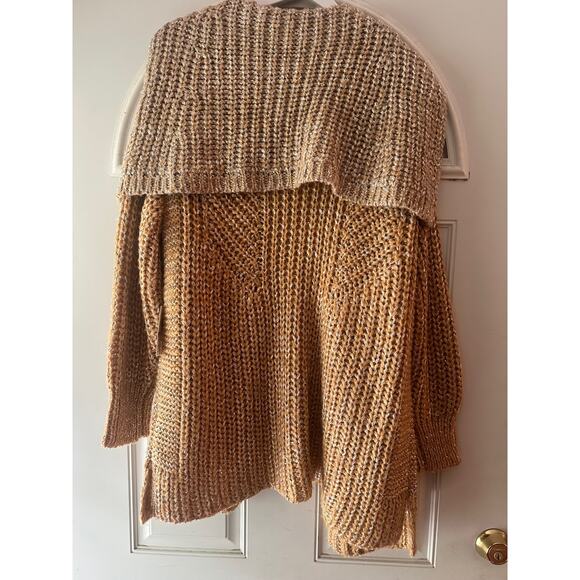 Anthropologie Maeve Oversized Collared Cardigan Knit NWT - Picture 4 of 5